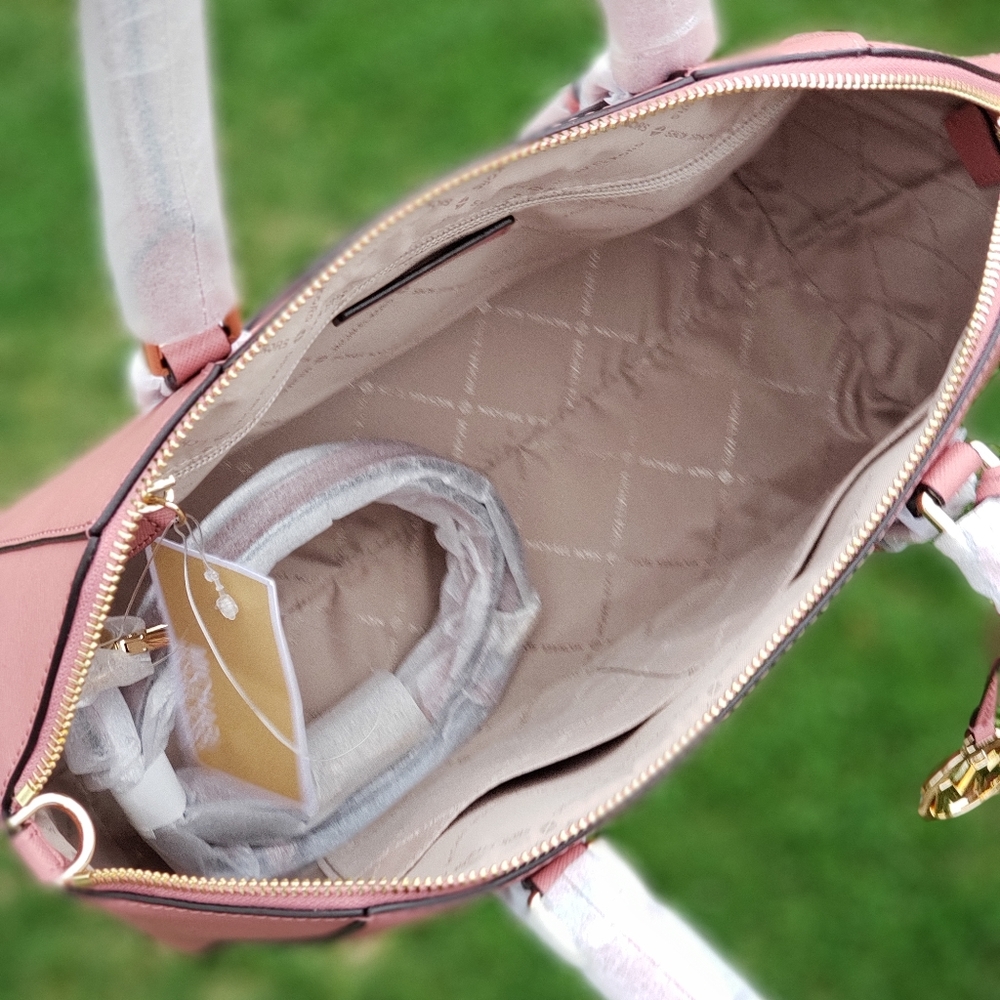 ⚠️LAST ONE⚠️ Michael Kors Ciara Large Satchel Pink - Picture 3 of 5